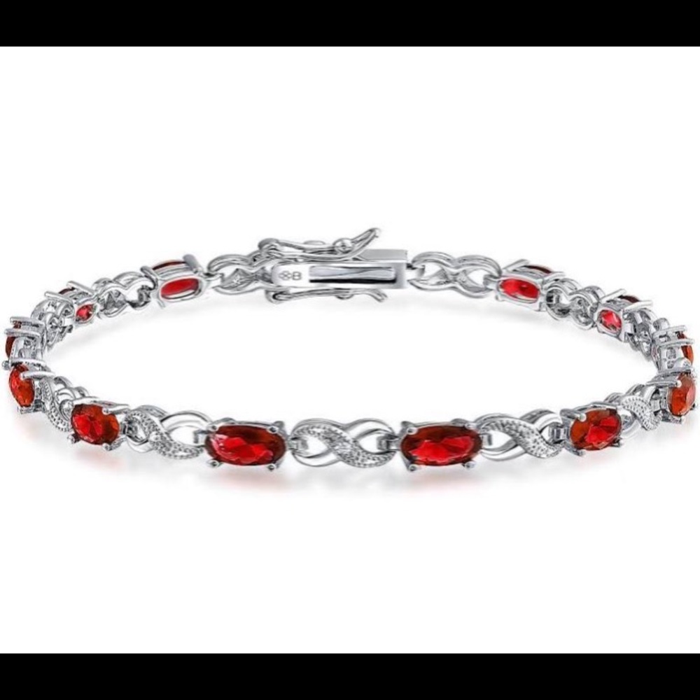 Red Stoned Bracelet